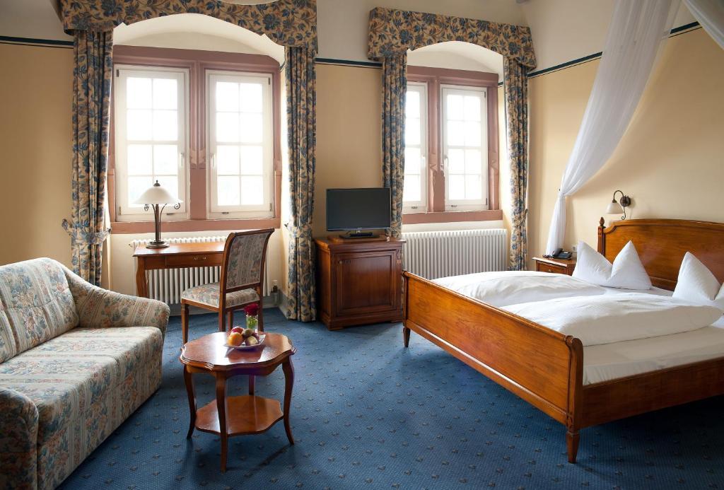 Schlosshotel Хиршхорн Номер фото